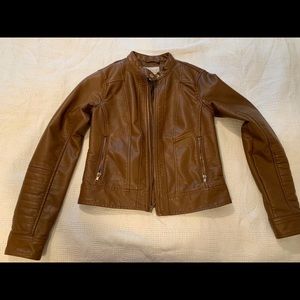 A New Day faux leather jacket NWOT
